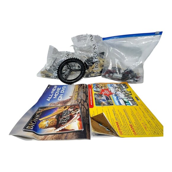 LEGO Bionicle Thornatus V9 8995 NO BOX Partially Incomplete? READ Replacements - Picture 4 of 10